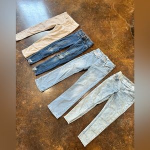 *SOLD* Girls Lot of 4 pants sz 7